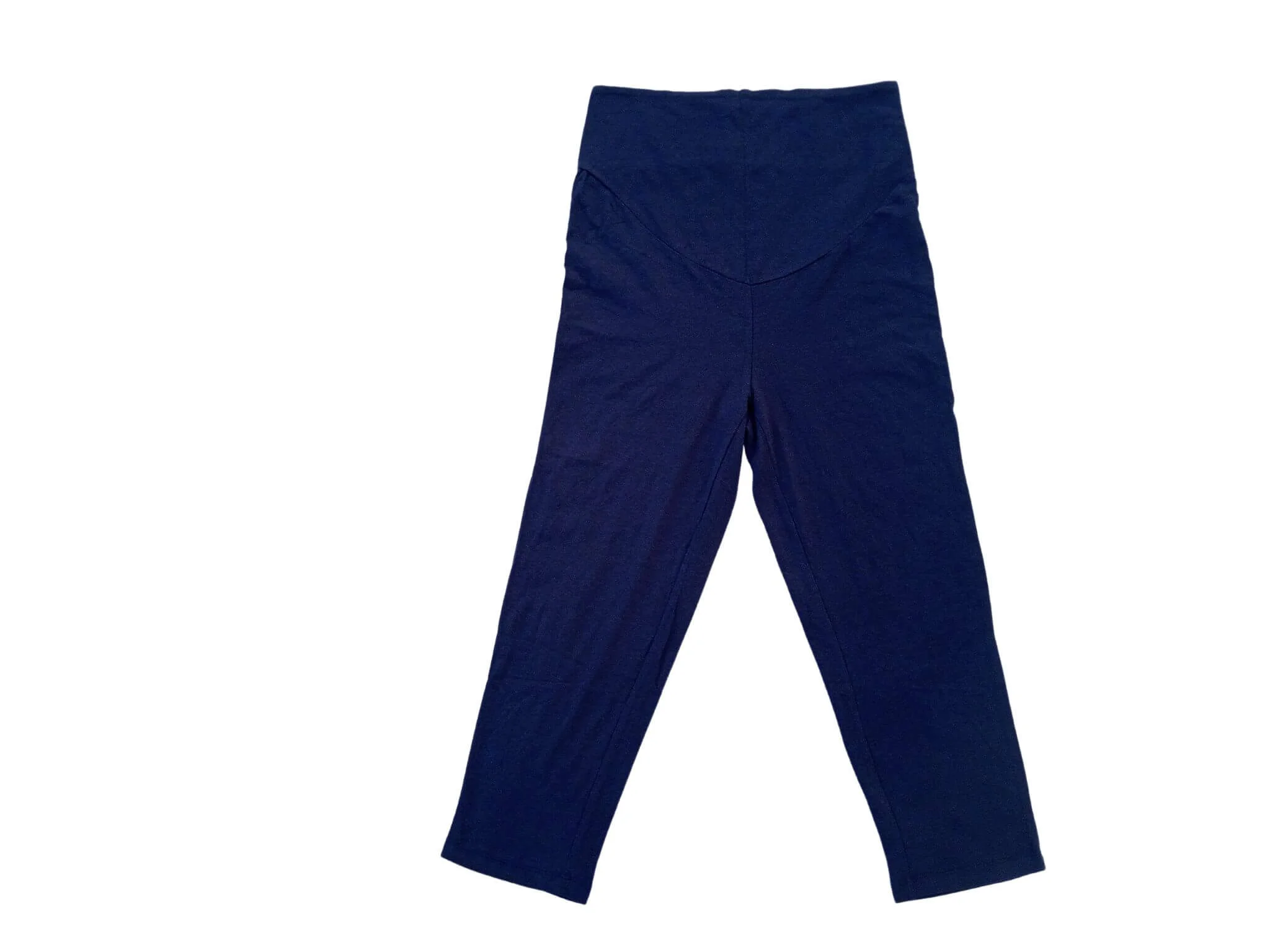 ladies-three-quarter leggings-pant-blue-color